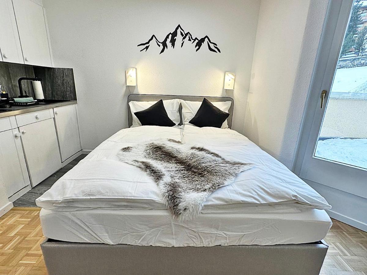 Kleines Juwel, Zentral, Mit Garage Und Pool - Cb102 Apartment St. Moritz Exterior photo